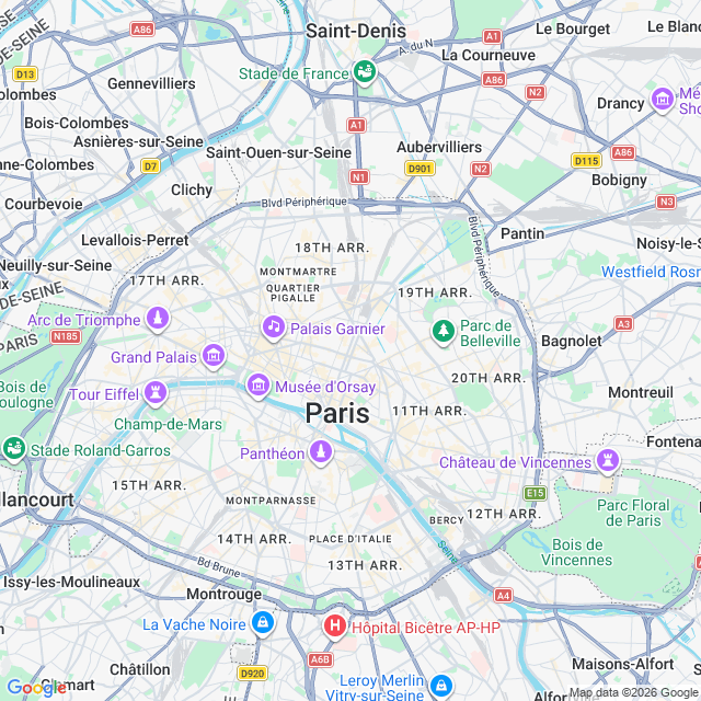 Approximate location