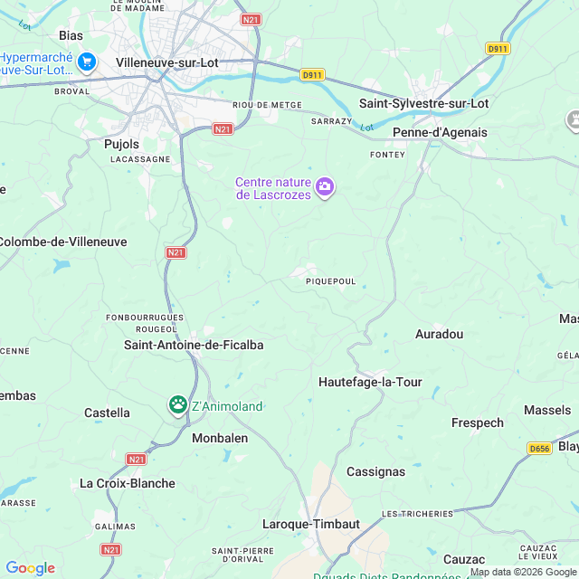 Approximate location