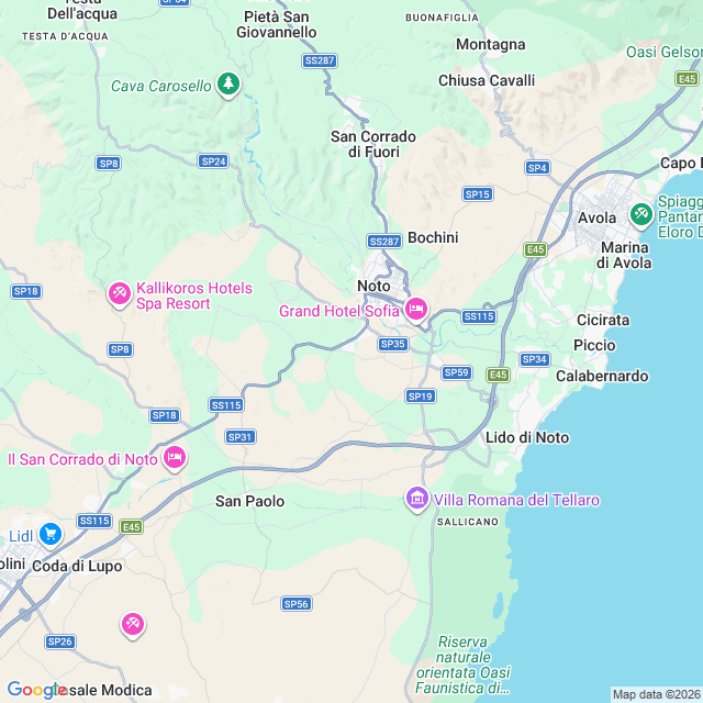 Approximate location