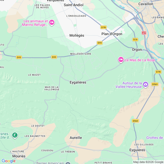Approximate location