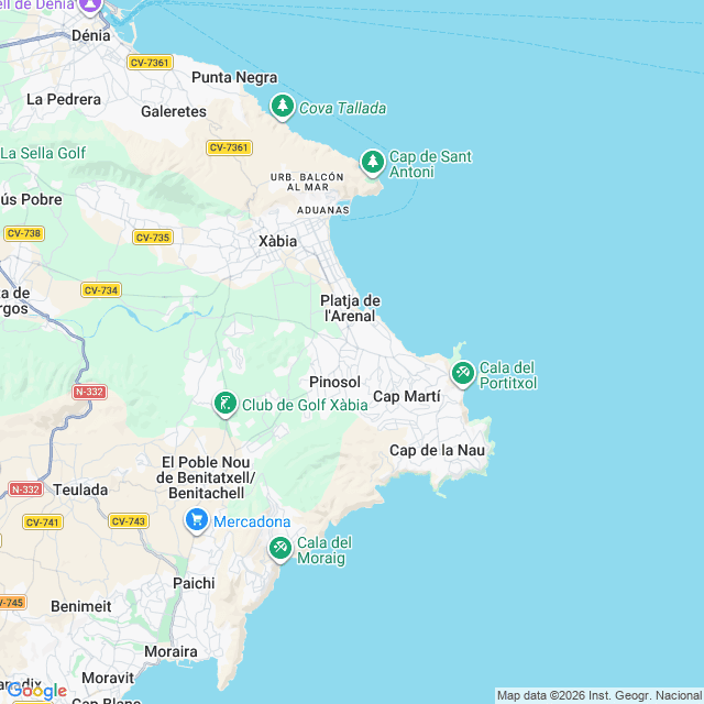 Approximate location