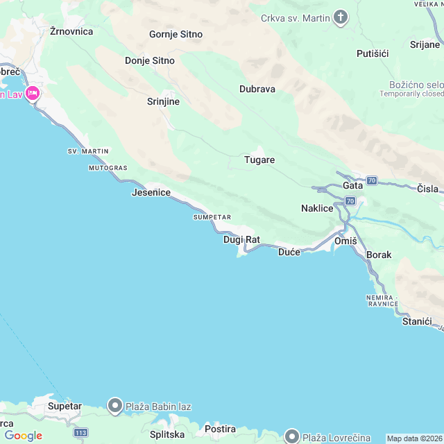 Approximate location