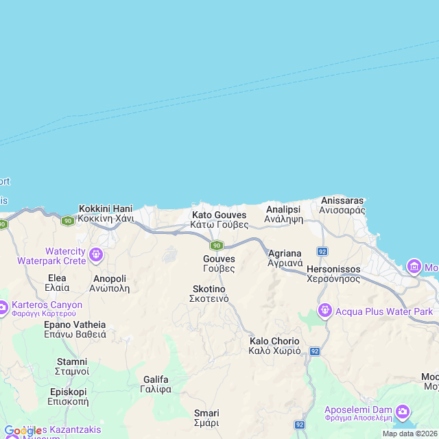 Approximate location