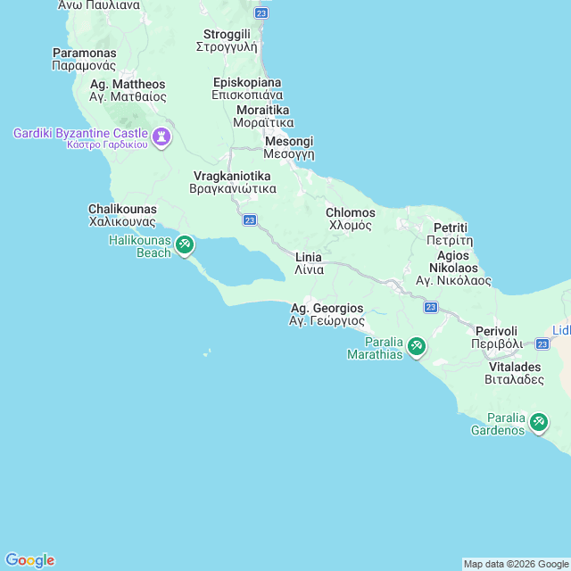 Approximate location