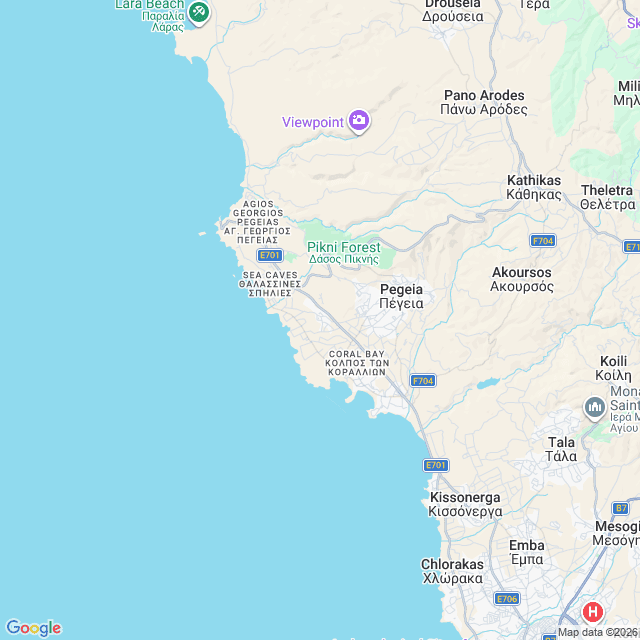 Approximate location