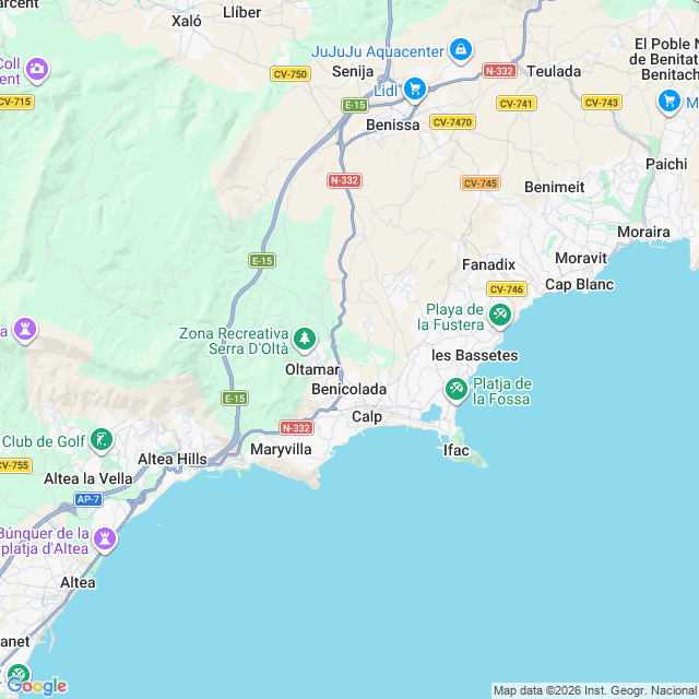 Approximate location