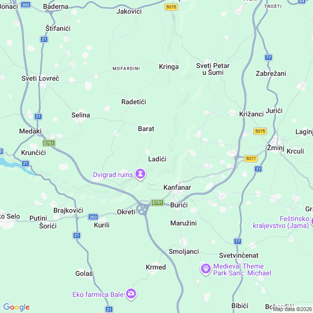 Approximate location