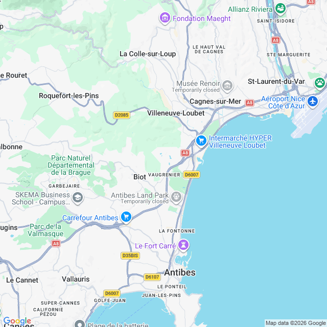 Approximate location