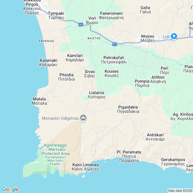 Approximate location