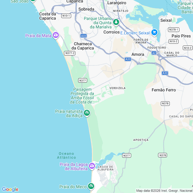 Approximate location