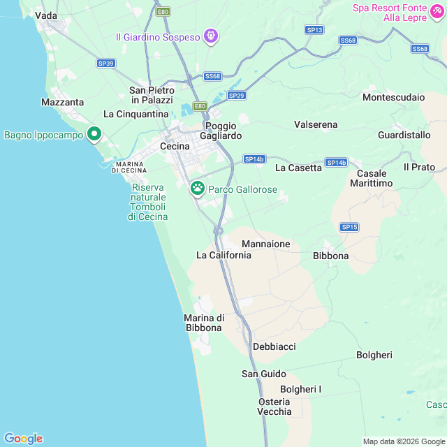 Approximate location