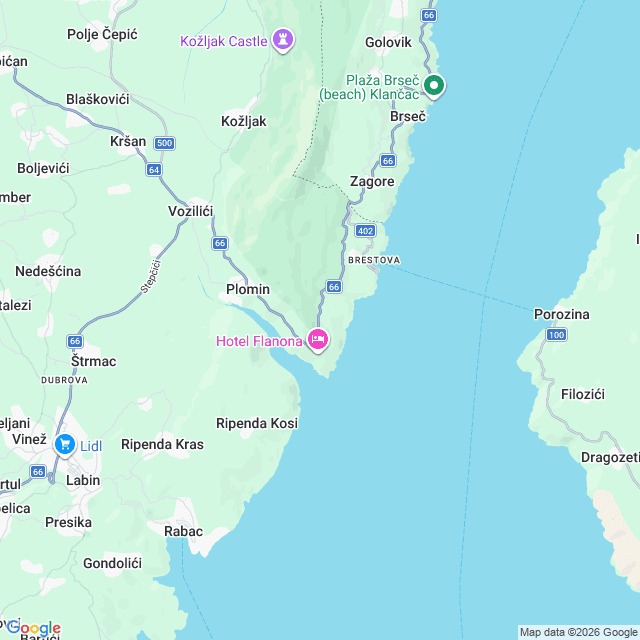 Approximate location