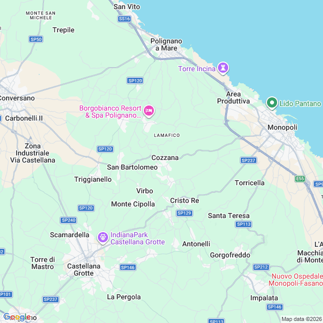 Approximate location