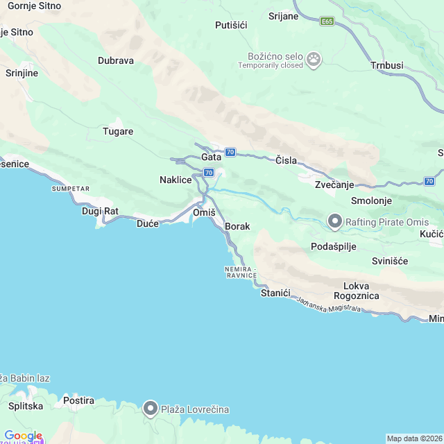 Approximate location