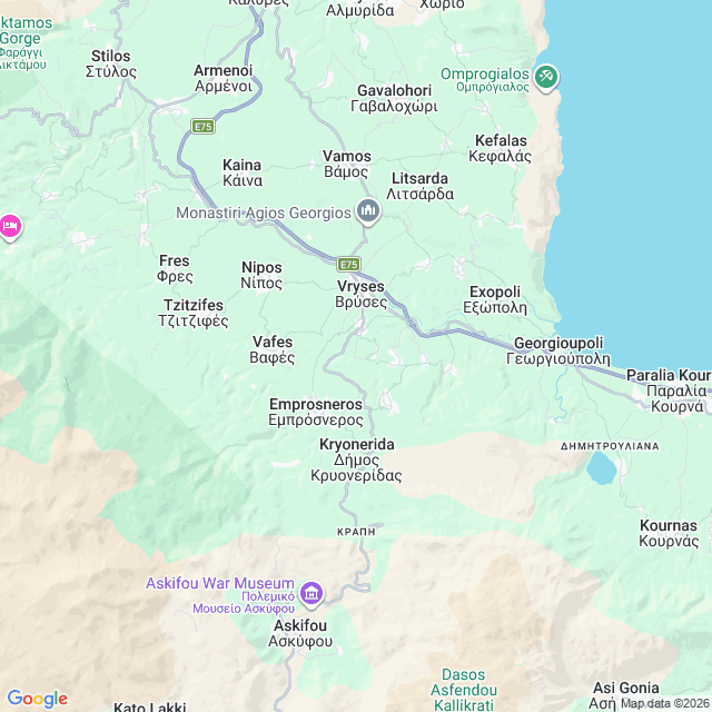 Approximate location