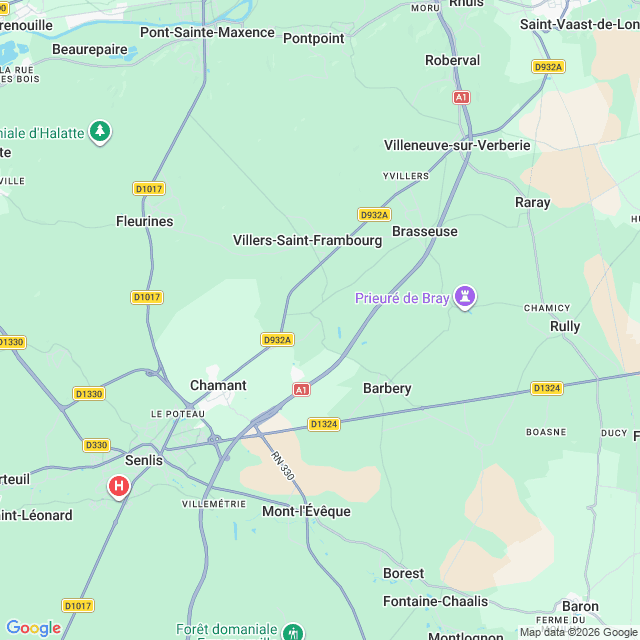 Approximate location