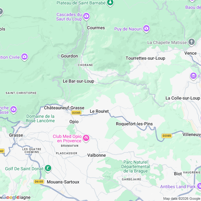 Approximate location