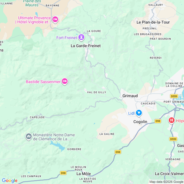 Approximate location