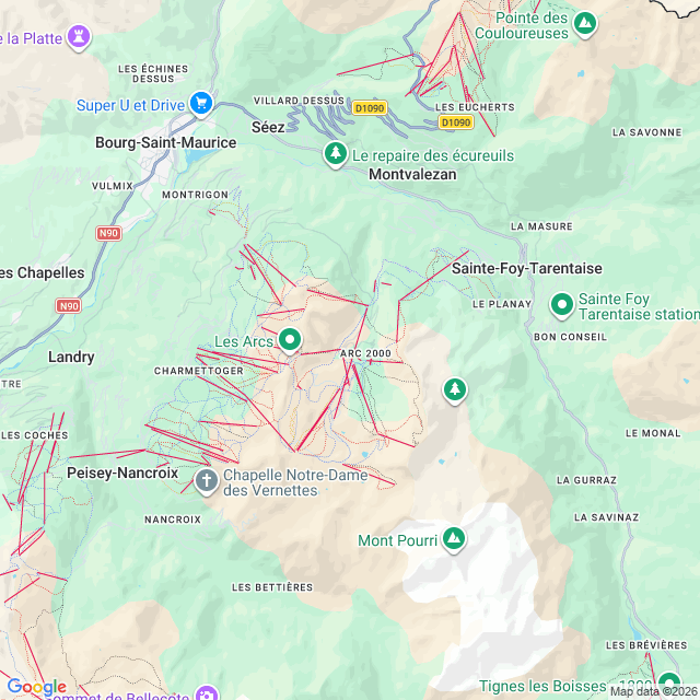 Approximate location