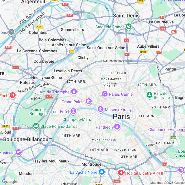 Approximate location