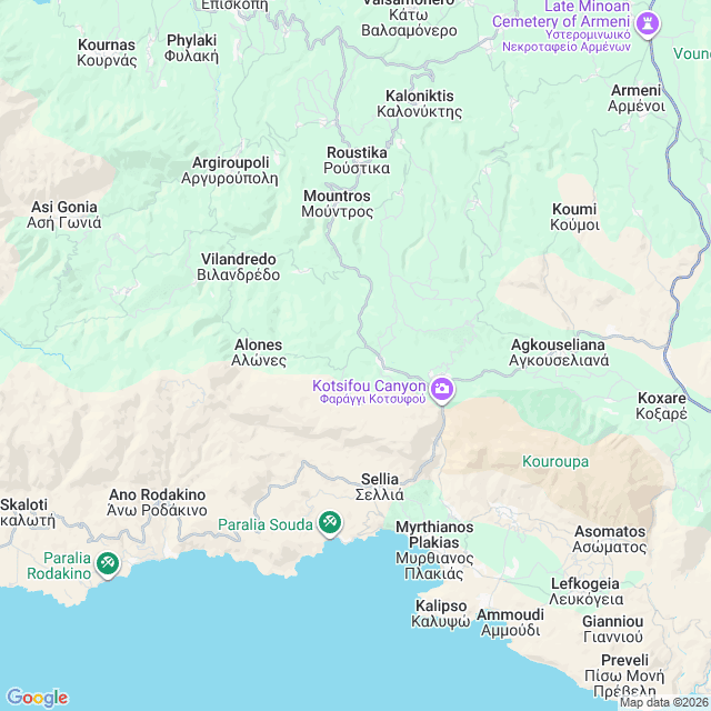 Approximate location