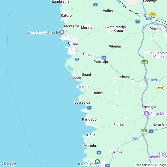 Approximate location