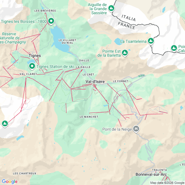 Approximate location