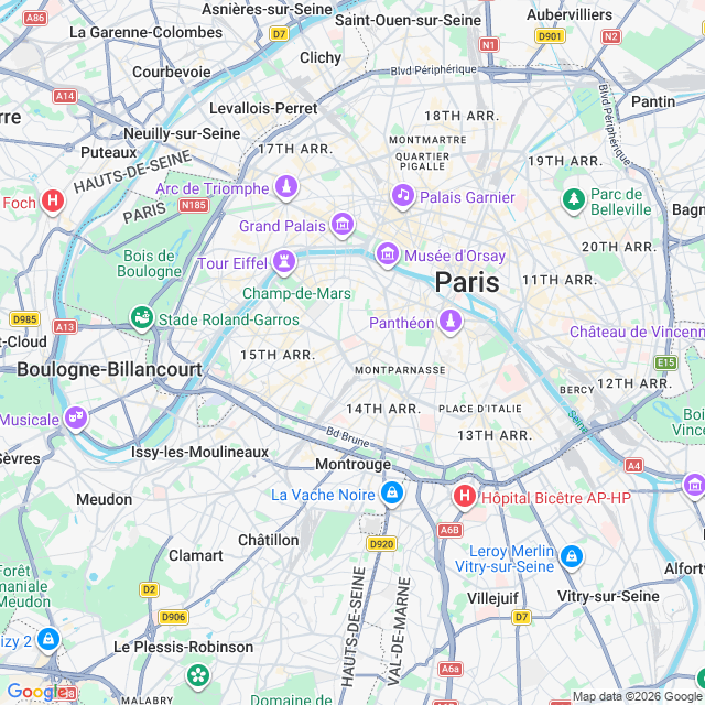 Approximate location