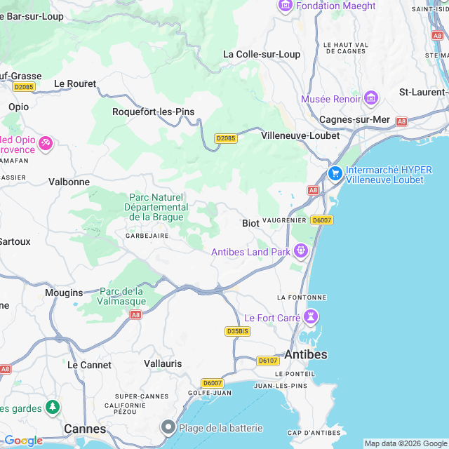 Approximate location