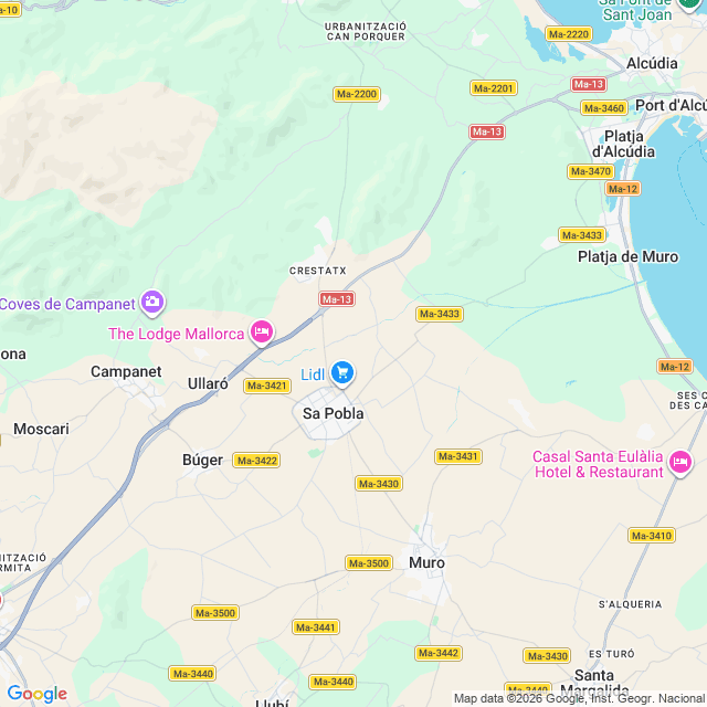 Approximate location
