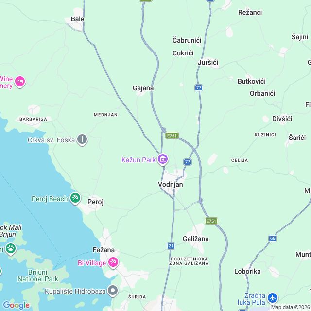 Approximate location