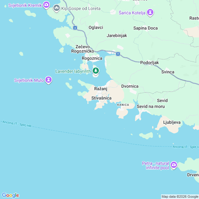 Approximate location