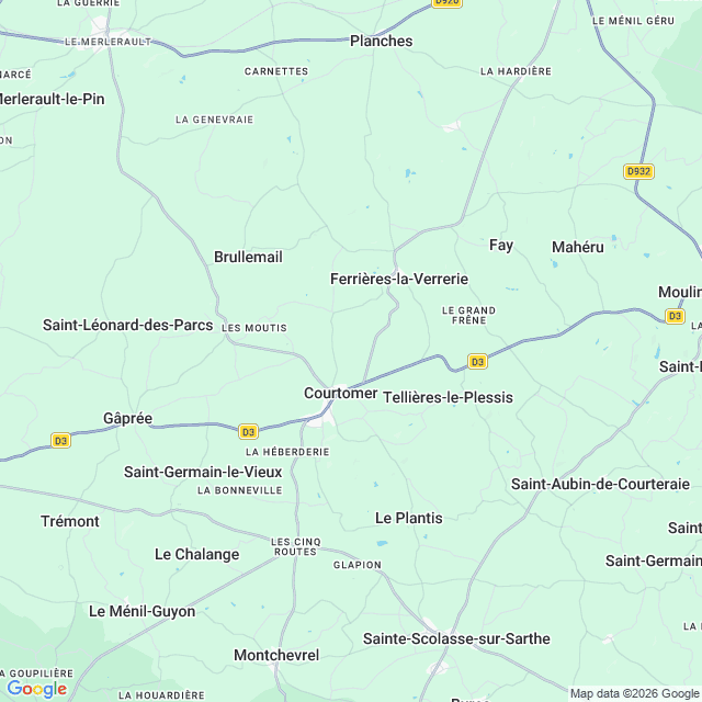 Approximate location