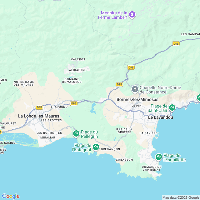 Approximate location