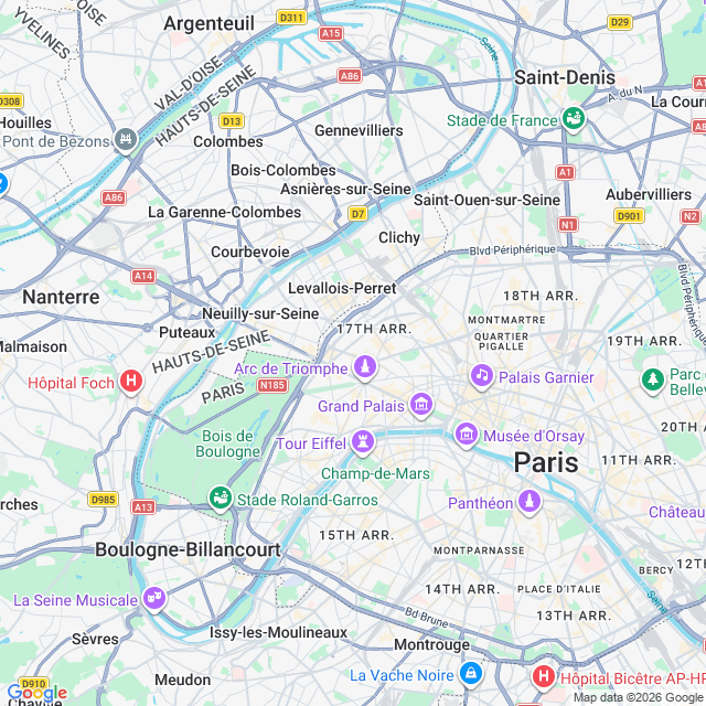 Approximate location