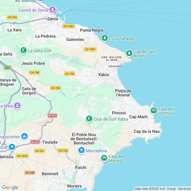 Approximate location