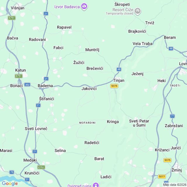 Approximate location