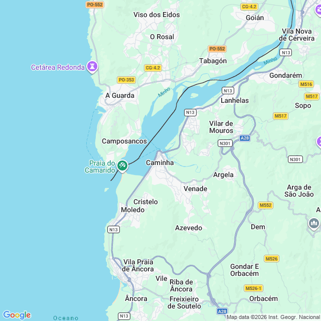 Approximate location