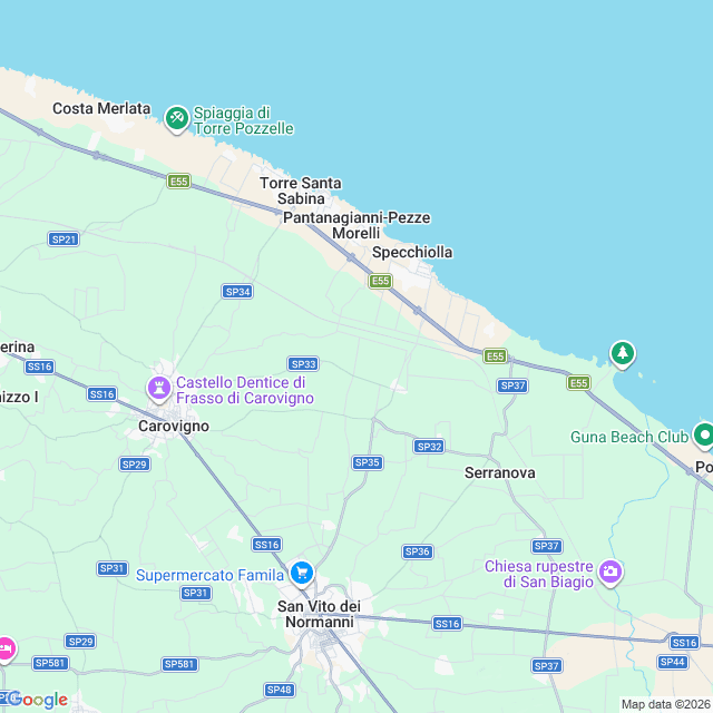 Approximate location