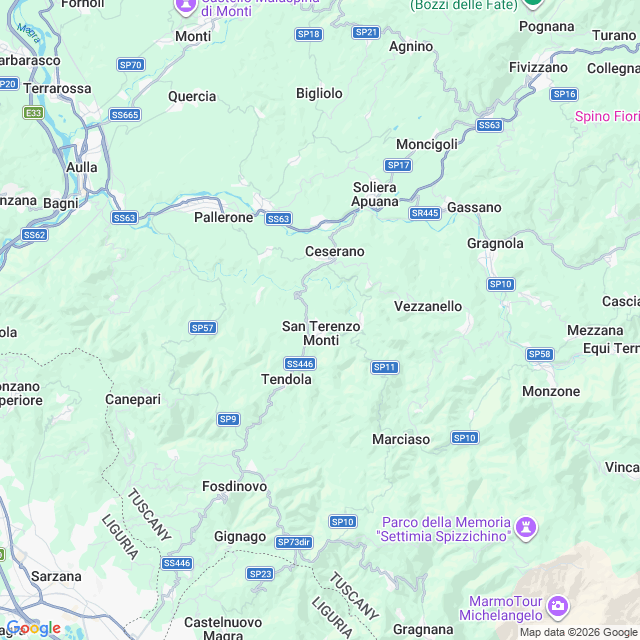 Approximate location