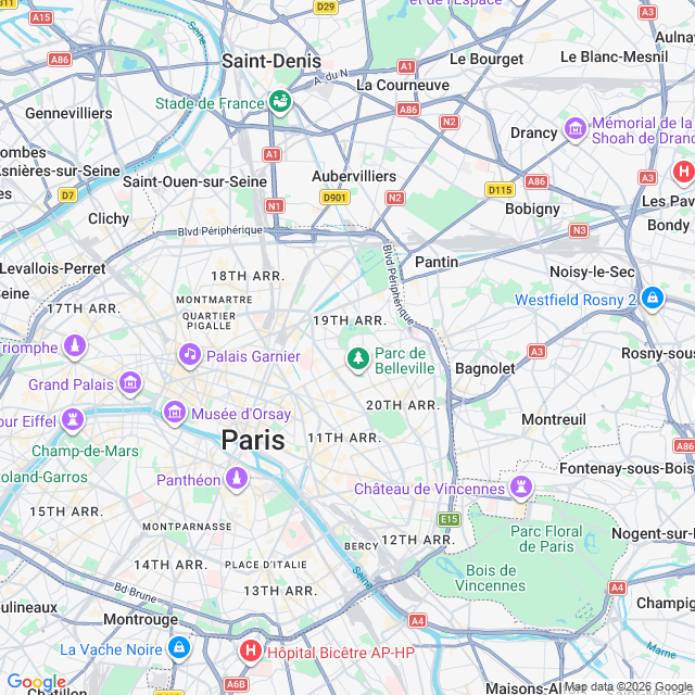 Approximate location