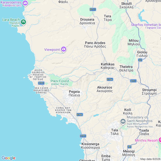 Approximate location