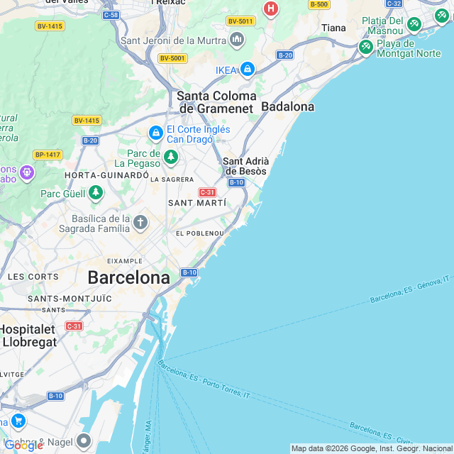 Approximate location