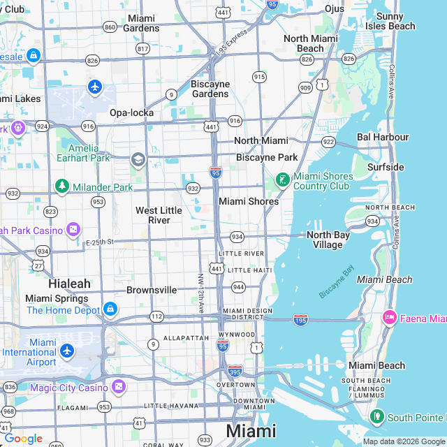 Approximate location