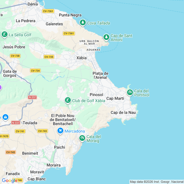 Approximate location