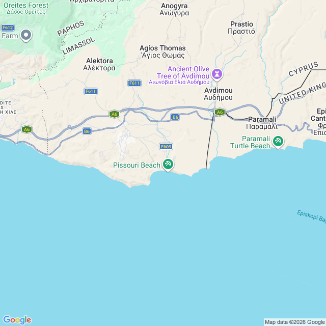 Approximate location