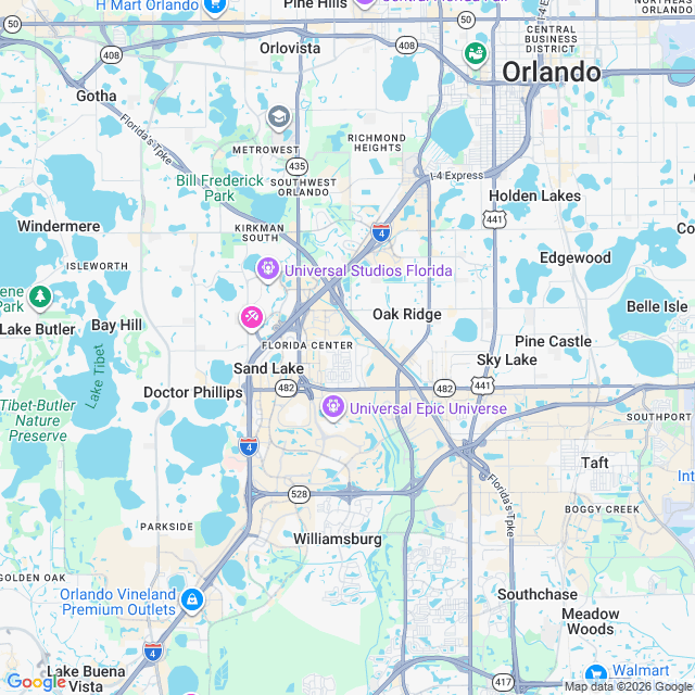Approximate location