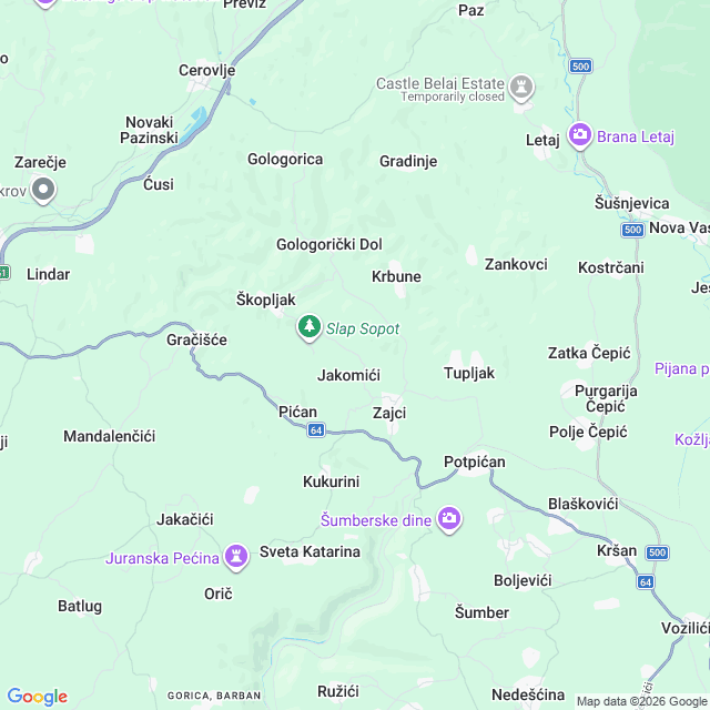 Approximate location
