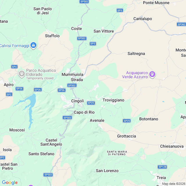 Approximate location
