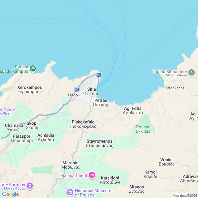 Approximate location
